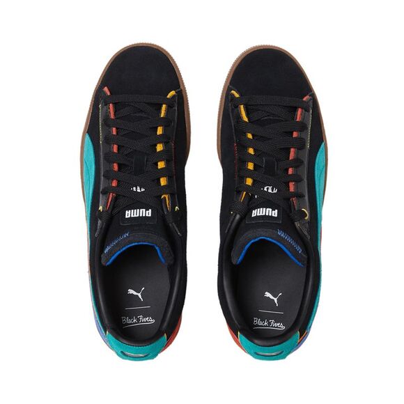 Puma Mens Suede Triplex X Black Fives Black Shoes (NWT) - Picture 4 of 5